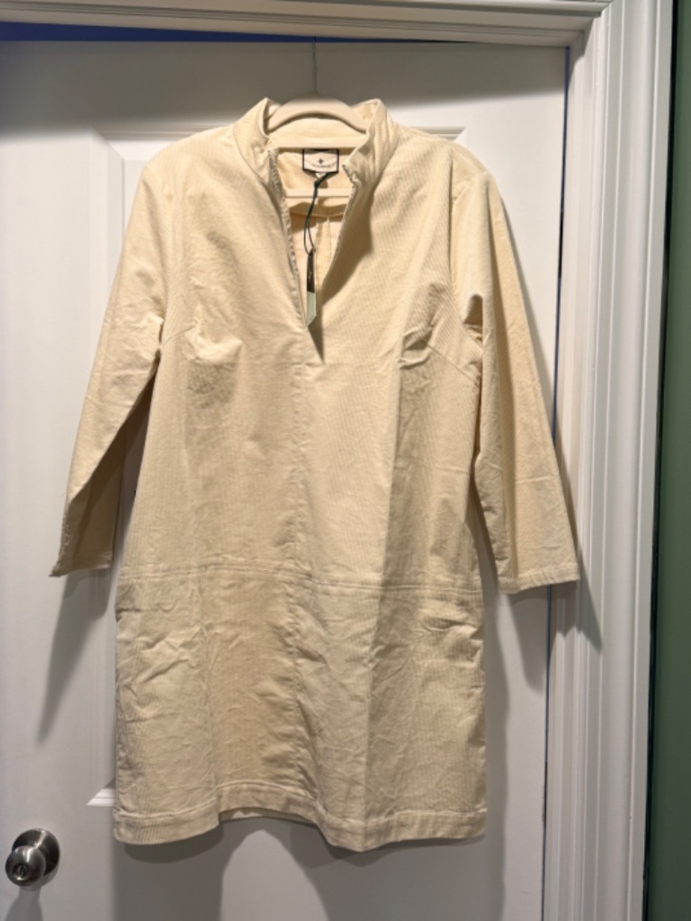 Tuckernuck corduroy Dress Ivory - Picture 3 of 3